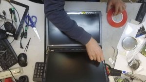 Ноутбук MSI GV62 7RD замена матрицы (экрана) чистка от пыли