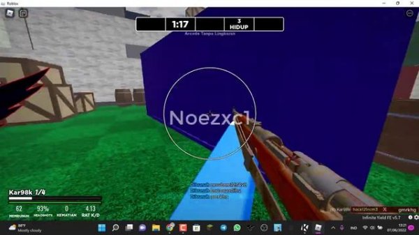 Script Hack No-Scope Arcade || Pastebin || Roblox || Noezxc1