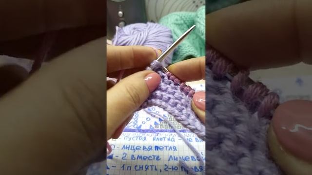 Болеро "7 листиков". Часть 1. Начало вязания. смотреть онлайн