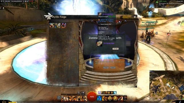 Guild Wars 2 - Crafting The Shining Blade! смотреть онлайн