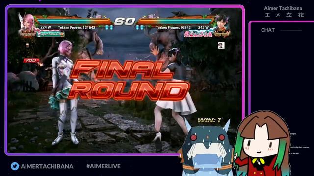 【TEKKEN 7】5 Days till Aimer's Tekken Night【#MYVT | Aimer Tachibana】 смотреть онлайн