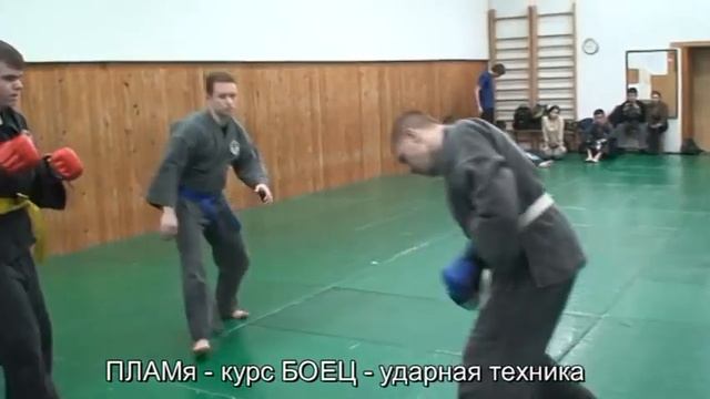 ПЛАМя - рукопашный бой - боковой удар ногой смотреть онлайн