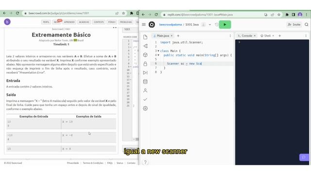 Beecrowd - URI - 1001 - Extremamente Básico - Linguagem Java смотреть онлайн