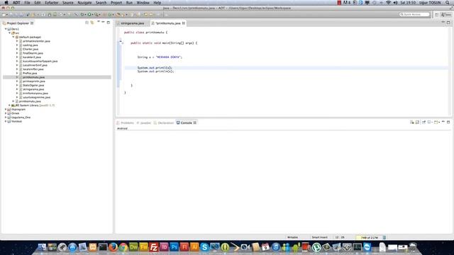 Java'da print() ve println() Metotları - Temel Java Eğitimi смотреть онлайн