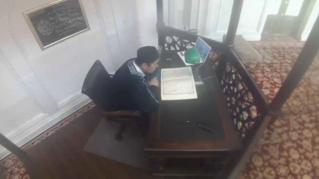 Чтение Корана из мечети Ак мечет г. Болгар камера 1 смотреть онлайн