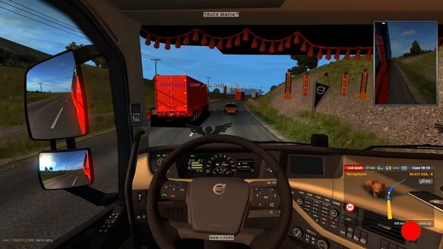DLC Sahibi Olmayanlara Yapılan Ayıp! EĞLENCELİ BİR YOLCULUK OLDU! SAVE! | ETS2MP смотреть онлайн