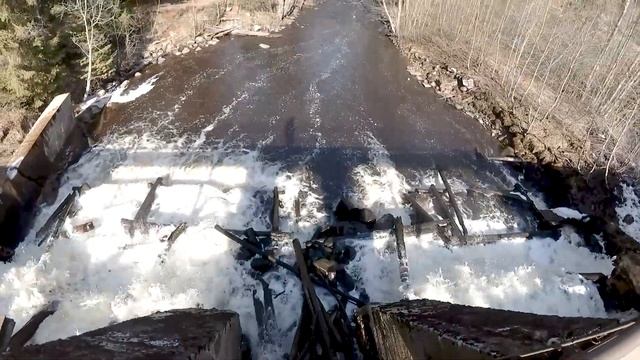 Старая финская ГЭС Петяярви | Гряда Вярямянселькя смотреть онлайн