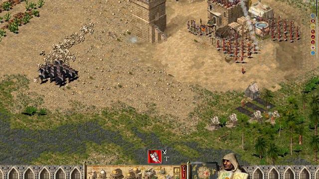 Stronghold Crusader Extreme Mission 05 "Swampy Island" смотреть онлайн