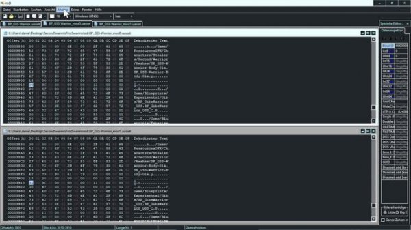 Edit UAssets with the Hex Editor when UAsset API failed to binary equaility
