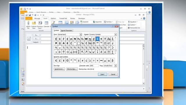 How to Allow Emoticons in Microsoft® Outlook 2010 on Windows® 7 смотреть онлайн