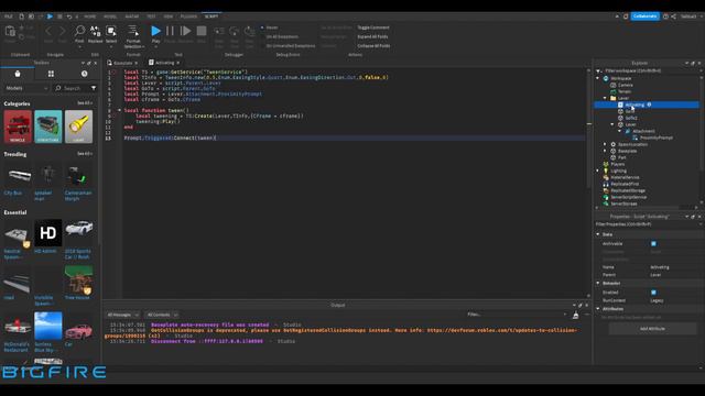Туториалы Roblox Studio - Уроки 11-12: Анимированный рычаг, Слияние текста и переменной смотреть онлайн