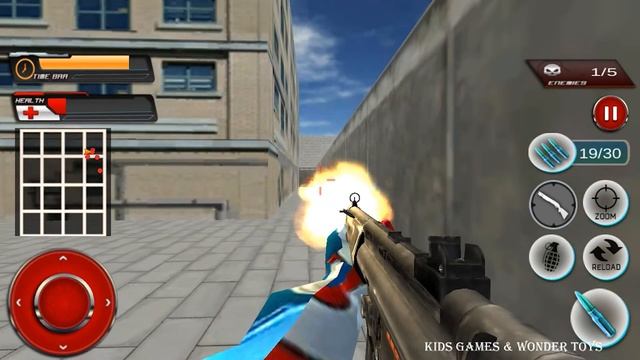 Flying Robot Captain Superhero Games City Survival | Superhero fighting games offline #5 смотреть онлайн