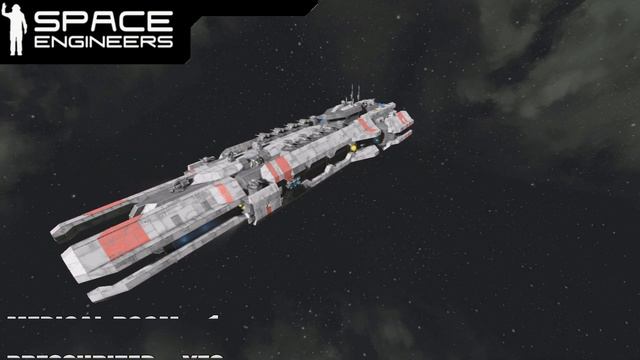 Space Engineers ship showcase - IMDC Titan Cruiser Mk. 2 смотреть онлайн