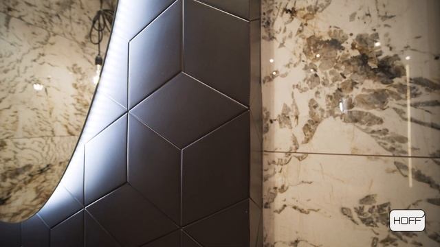 Aranżacja z imitacją marmuru Nobile Blanc Salon HOFF смотреть онлайн