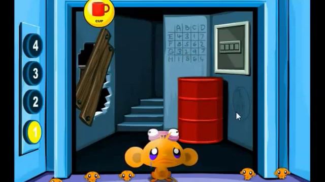 Прохождение игры monkey go happy elevators 2 (Счастливая обезьянка в лифте 2) смотреть онлайн