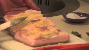 Как правильно солить сало. Сало белорусское.