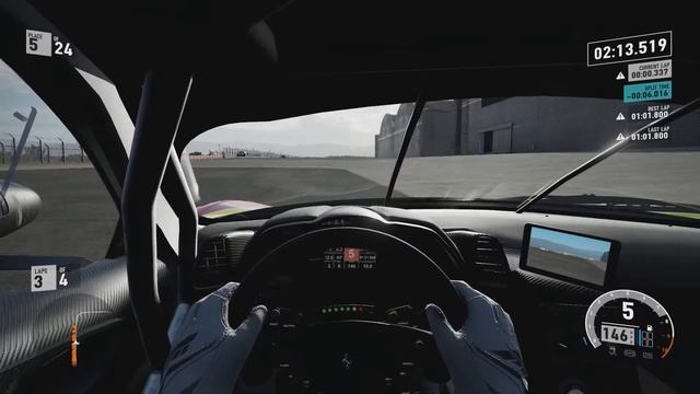 Forza Motorsport 7 Ferrari #51 AF Corse 458 Italia GTE 2014 @ Testtrack Airfield смотреть онлайн