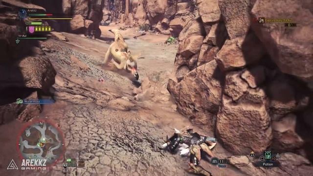 Monster Hunter World | Capture Quest Gameplay 'Kulu-Ya-Ku' смотреть онлайн