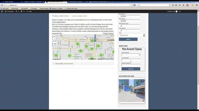 Integrating IDX Broker Platinum with WordPress Sites (6-18-2014) смотреть онлайн