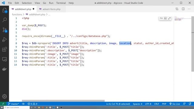 #8 CRUD PHP - Créer une annonce смотреть онлайн