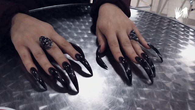 ? CAT eye long NAILS ? Evening session смотреть онлайн