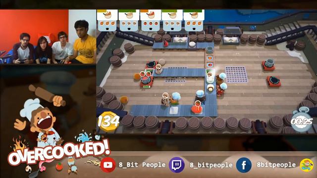 A DESGRAÇA TOTAL - Overcooked Nintendo Switch смотреть онлайн