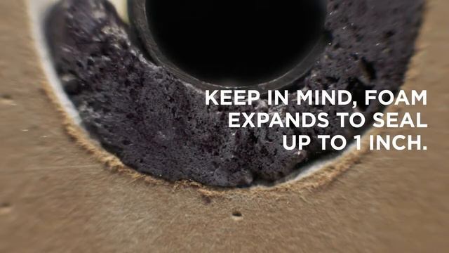 How to Fill Outdoor Gaps with GREAT STUFF Multipurpose Black Sprayfoam Insulation смотреть онлайн