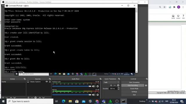 PENJELASAN BUAT USER DI SQL COMMAND LINE смотреть онлайн
