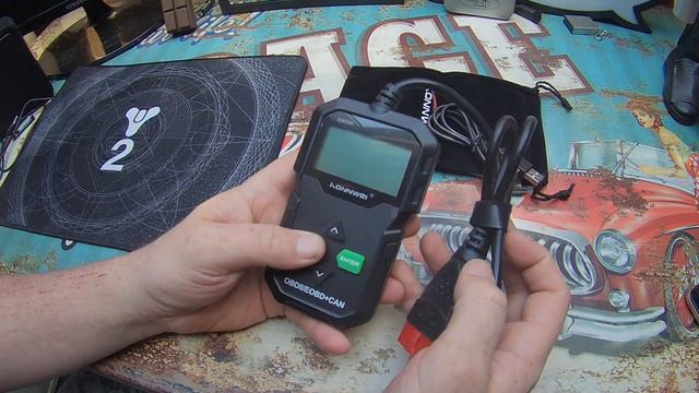 Unboxing KONNWEI KW590 OBDII Diagnosescanner