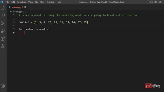 Break in Python | Lecture 18 | Python for Beginners смотреть онлайн