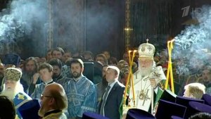 В Храме Христа Спасителя в Москве встретили мощи святителя Спиридона Тримифунтского