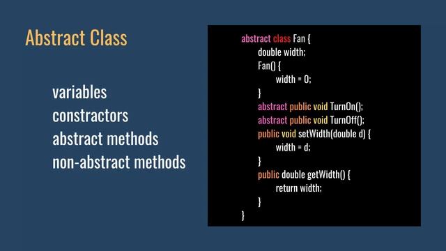 Abstract class in Java (Basic Java Programming 16) смотреть онлайн