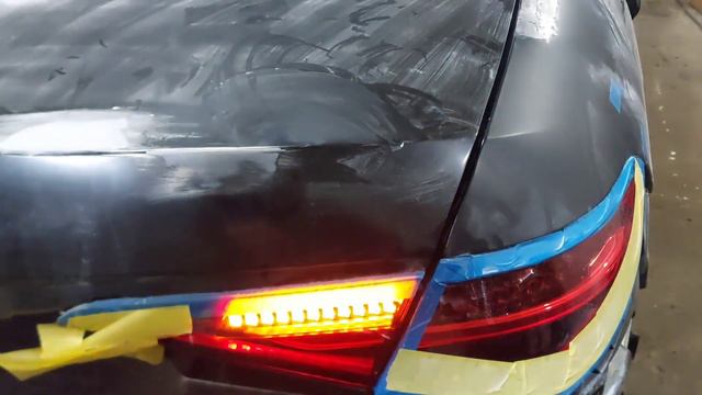 рестайлинг Mersedes W221 на W223.