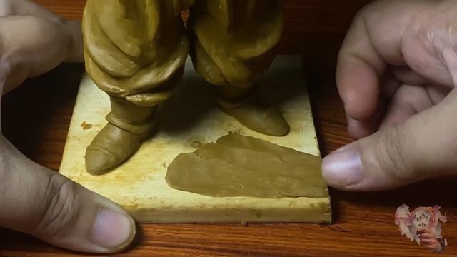 SCULPTING MAJIN BUU / KID BUU / DRAGON BALL Z #sculpture #anime #majinbuu #kidbuu #diy смотреть онлайн
