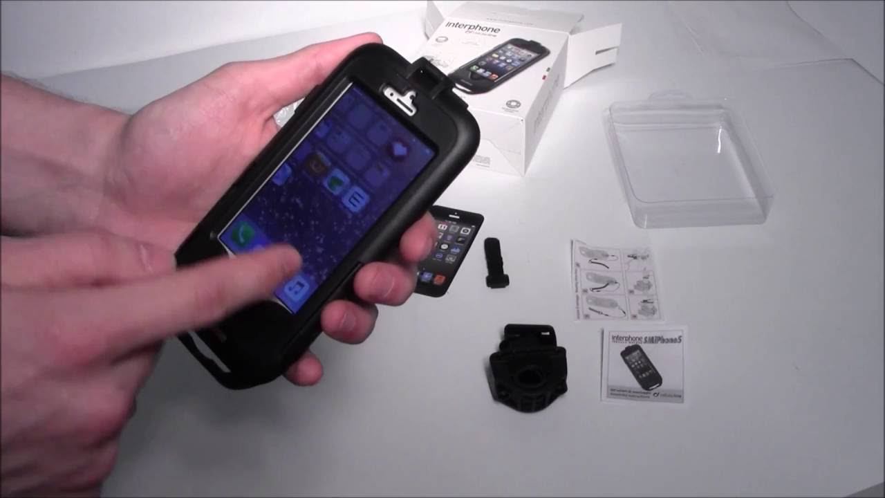 Чехол Interphone для iPhone 5/5S на велосипед и мотоцикл SMIPHONE5 смотреть онлайн