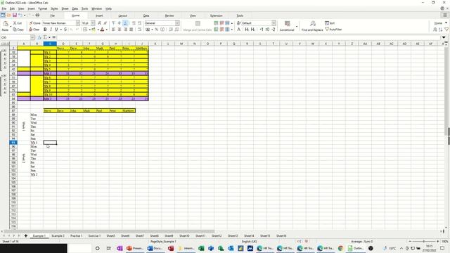 Grouping in LibreOffice Calc. Group and Outline смотреть онлайн