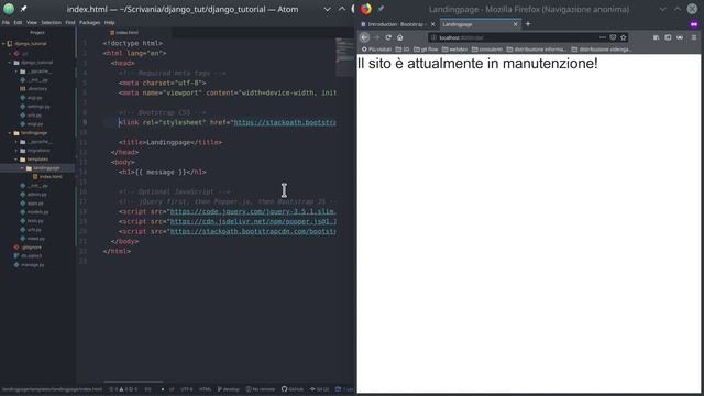 Django Web Framework - 15 - Bootstrap смотреть онлайн