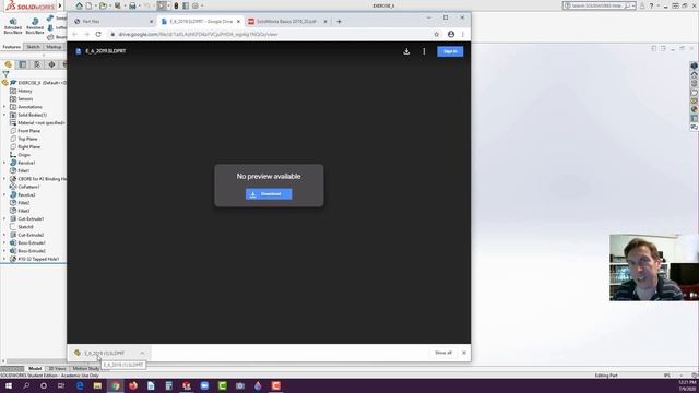 SolidWorks Complete College Course for Beginners w/Training Guide смотреть онлайн