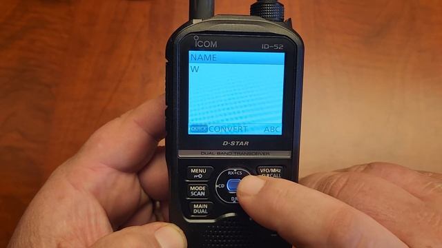 Programming Basic Memory Frequencies Into The Icom ID-52 смотреть онлайн