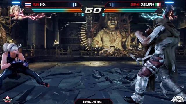 Book (Lidia) vs. DanielMado (Jin) - 2023 TWT Masters - Combo Breaker 2023: Losers Semis смотреть онлайн