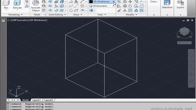 AutoCad 3d Modeling 01( 3D Primitives ) смотреть онлайн