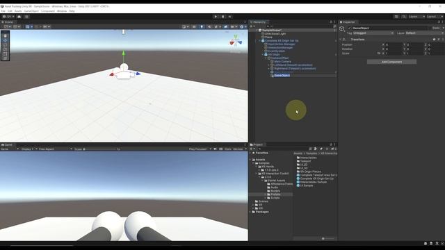 Hand Tracking with Unity XR Interaction Toolkit смотреть онлайн