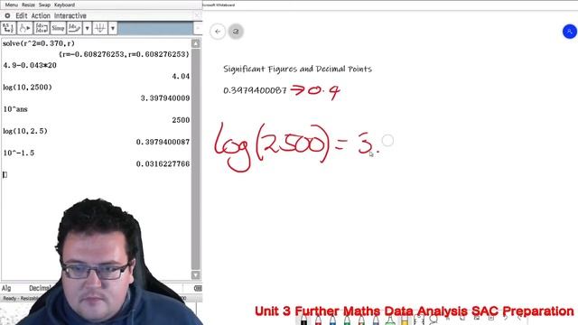 Unit 3 Further Mathematics - Significant Figures vs Decimal Points смотреть онлайн