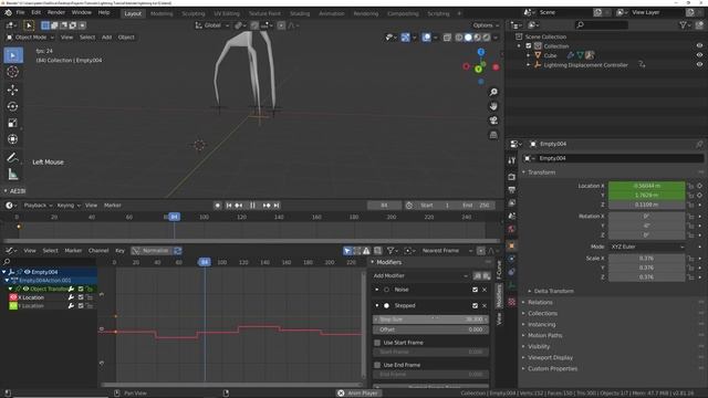Dynamic Lightning in Blender смотреть онлайн
