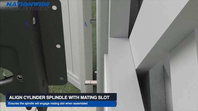 Nationwide Industries Keystone Two-Sided Lockable Latch Installation Video смотреть онлайн