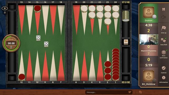 Backgammon Online | Златоуст - Round 2 (Короткие Нарды) смотреть онлайн