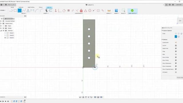 Using the Rectangular Pattern Tool in Autodesk Fusion 360 - Tool Tutorial! смотреть онлайн