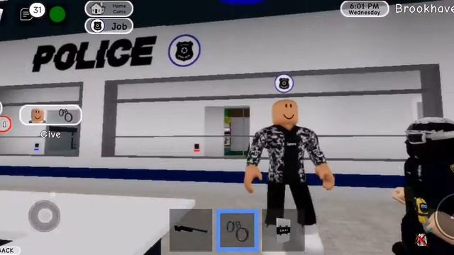 роблокс Играю за полицейского смотреть онлайн
