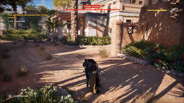 Assassin's Creed: Origins - Walkthrough - Part 10 - Prisoners in the Temple (PC HD) [1080p60FPS] смотреть онлайн