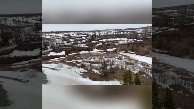Нядаяха весной/ реки и ручьи Ямала /ледоход смотреть онлайн